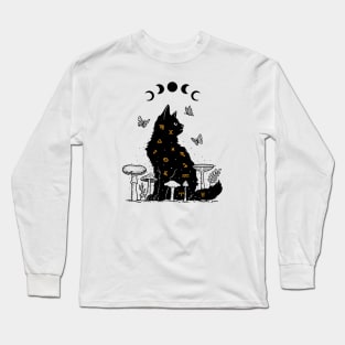 Celestial Cat Long Sleeve T-Shirt